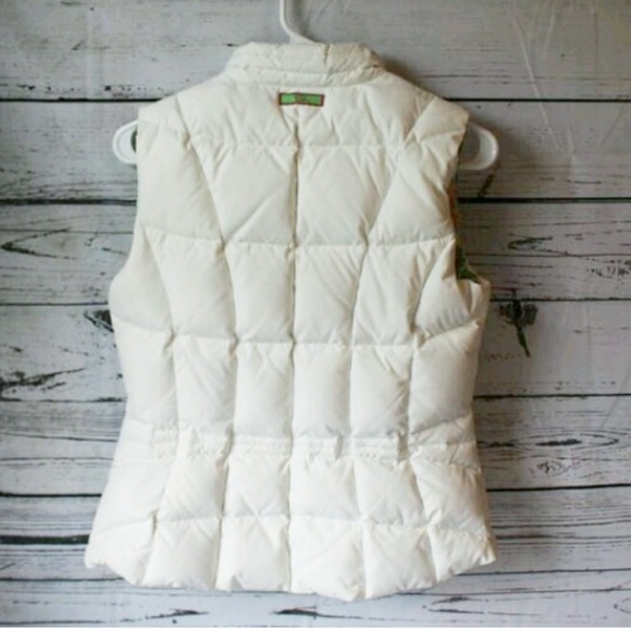 Lilly Pulitzer Whit Down Vest Pink Buttons Small - Picture 6 of 7